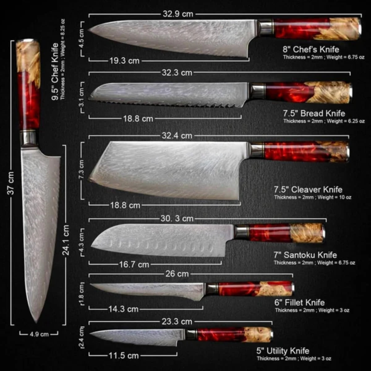 AKAMOKU COLLECTION - Japanese Kitchen Knives