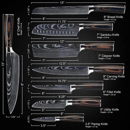 KOMOREBI COLLECTION - Japanese Kitchen Knives